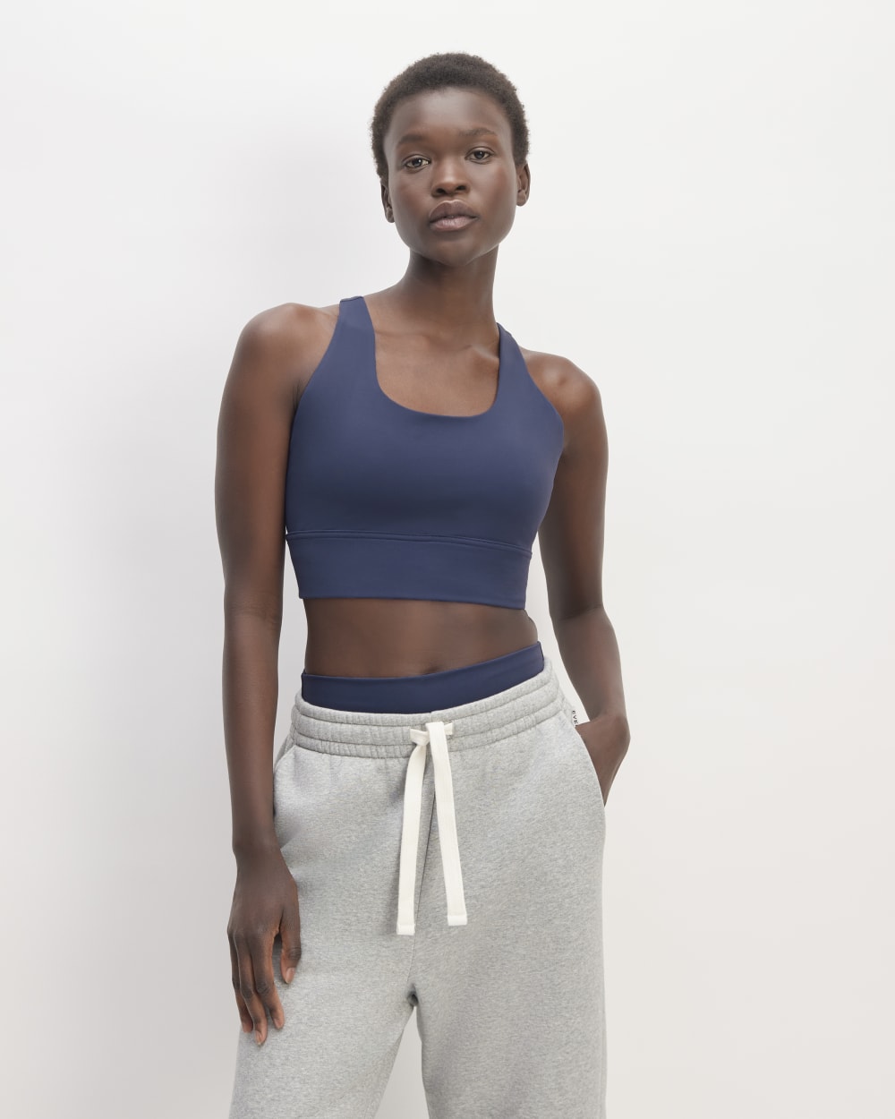 womens-perform-longline-bra-ocean-blue | primary