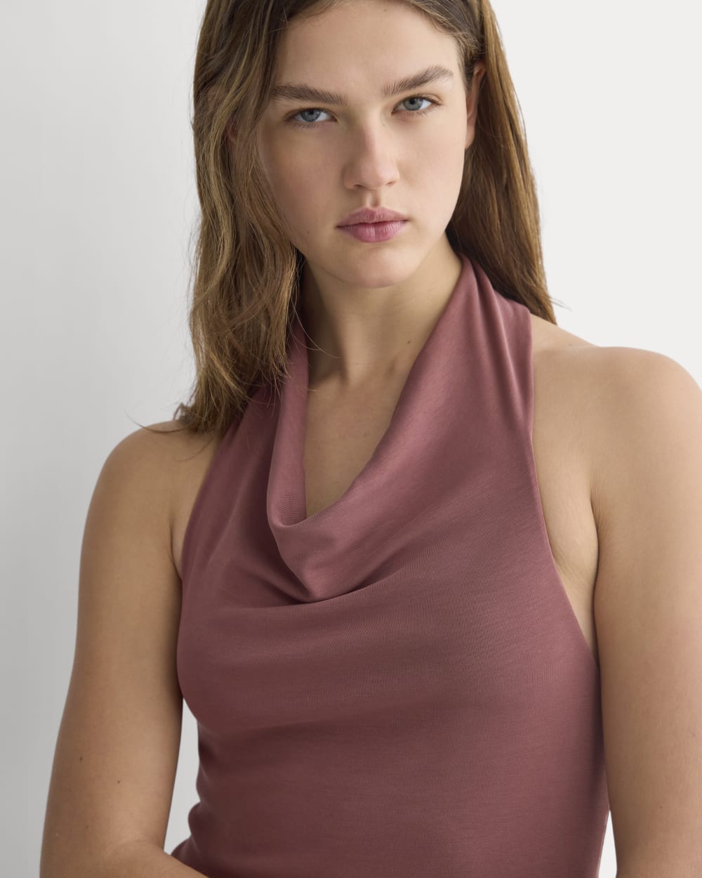 womens-cowlneck-halter-dress-butterknit-washed-henna