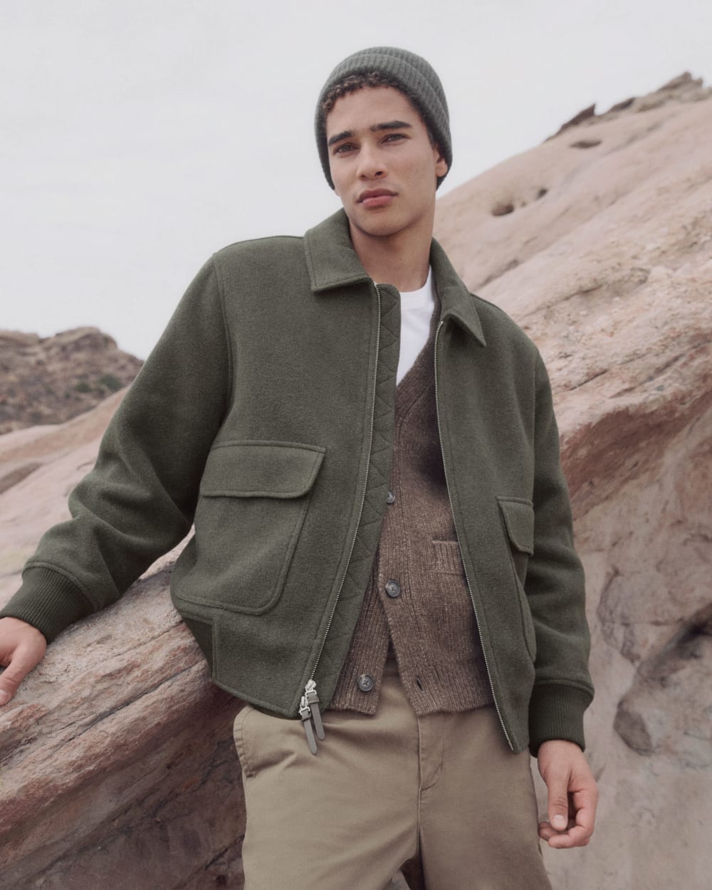 mens-rewool-flight-jacket-heather-beech | editorial