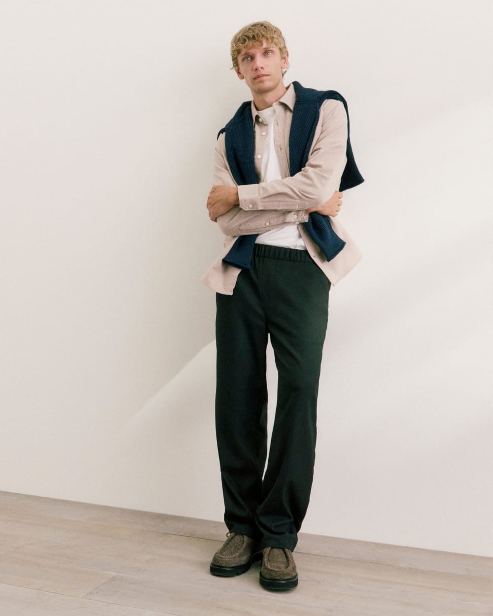 Pleated Trouser in Tailor Twill | Black – Everlane