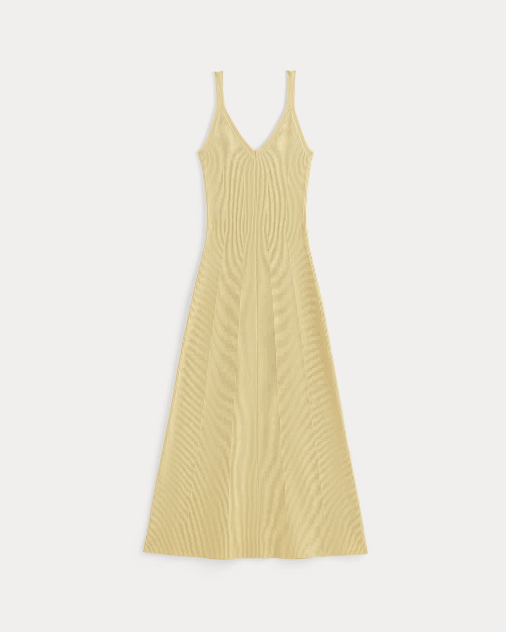 womens-fine-knit-cami-dress-banana-crepe | alt