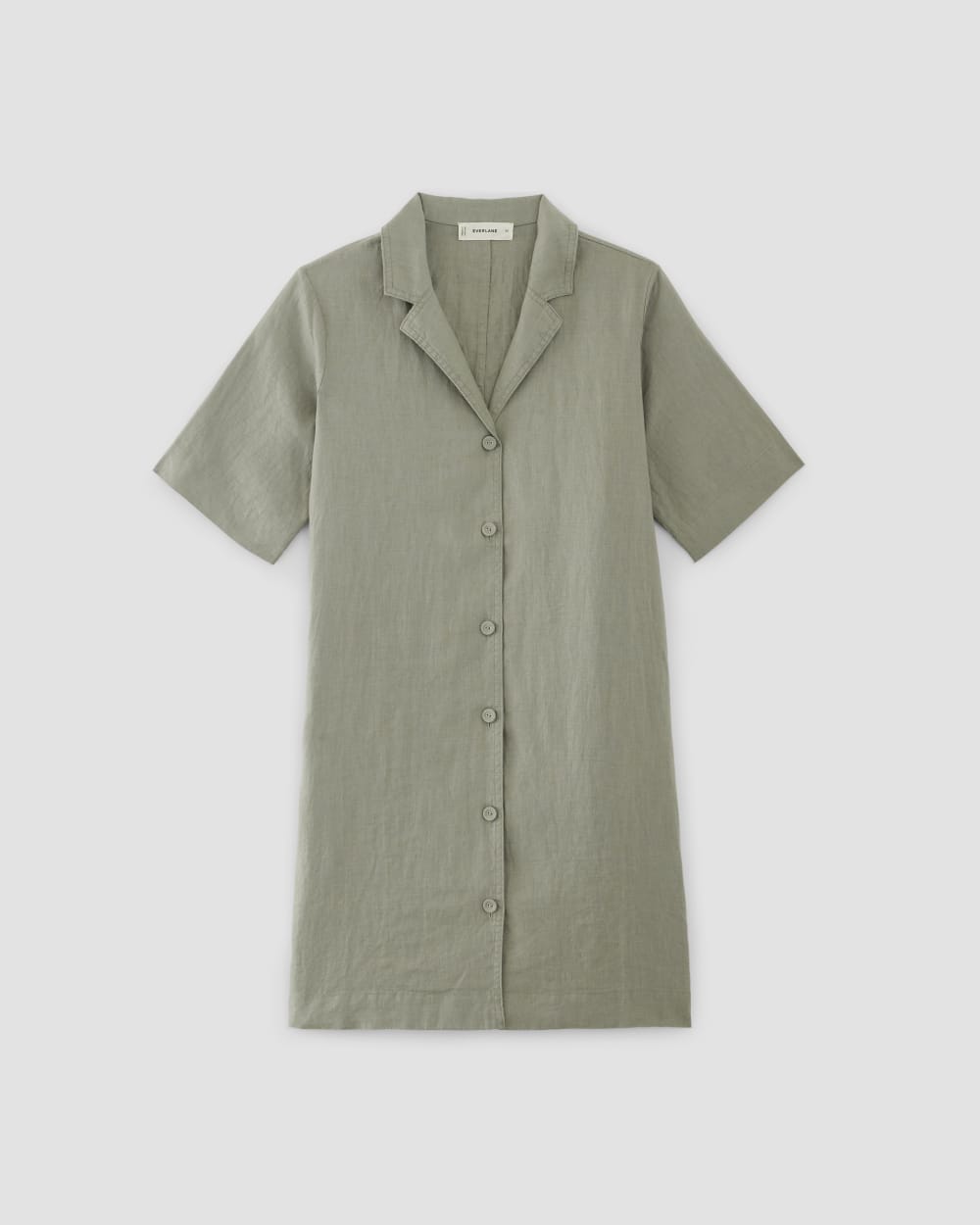 The Shirtdress in Linen | Sage Green Everlane The Shirtdress in Linen | Sage Green Everlane