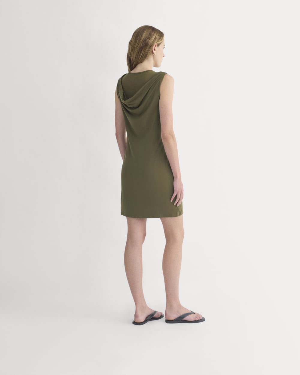 womens-cowl-neck-mini-dress-beech | alt