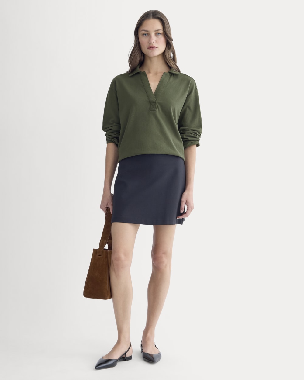 The Mariner Rugby Top | Dark Forest – Everlane