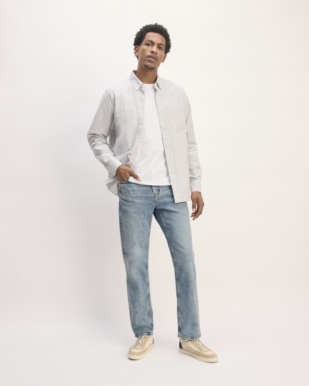 The Organic Cotton Straight-Leg Jean