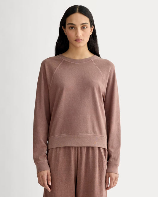 womens-premium-weight-jersey-top-brown-garment-dye | primary