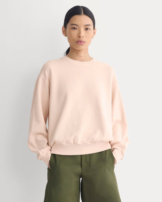 womens-lightweight-terry-blouson-crew-pale-peach | primary