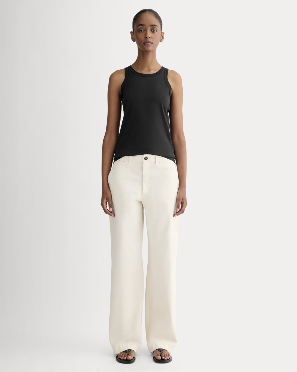 The Tank in Essential Cotton | Black – Everlane
