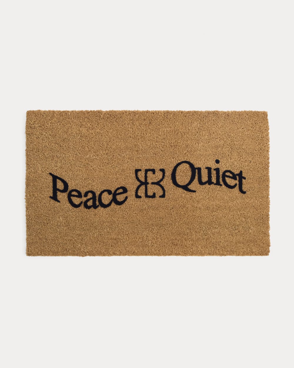 mens-peace-and-quiet-welcome-mat-tan | primary