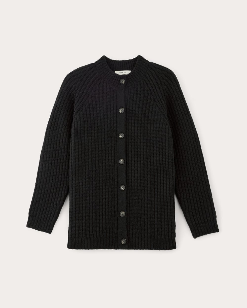 womens-cloud-fisherman-cocoon-cardigan-black | alt