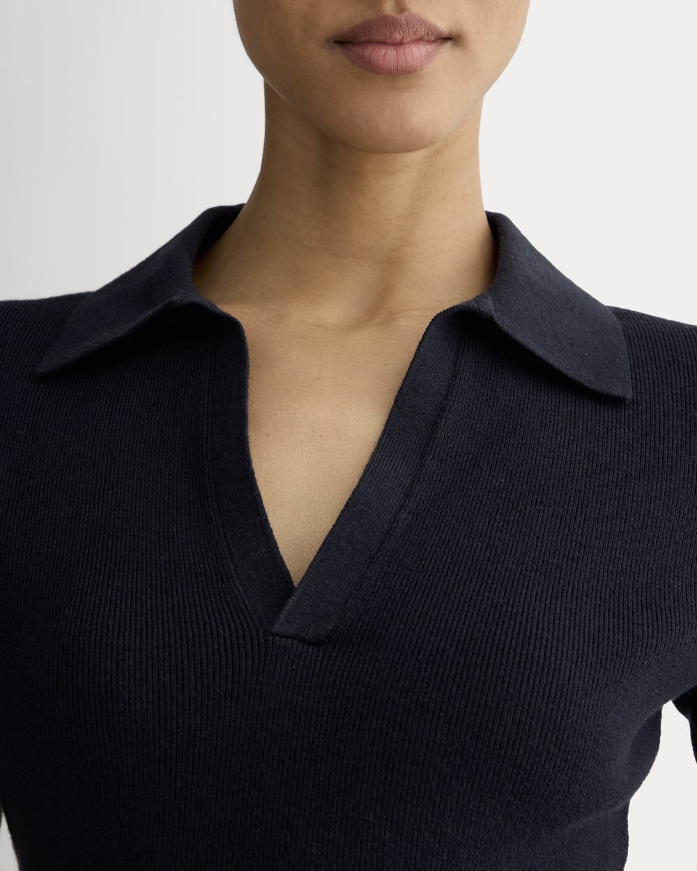 The Knit Polo | Navy – Everlane