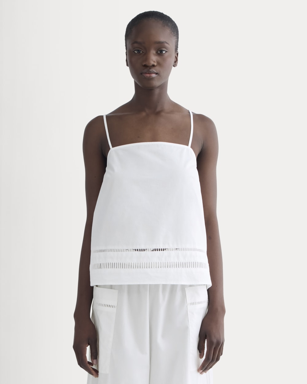 womens-lace-trim-tank-white | primary