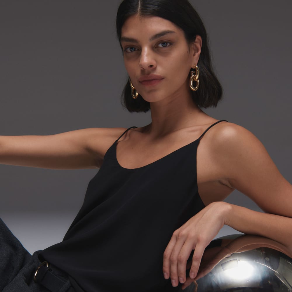 womens-clean-slk-cami-black