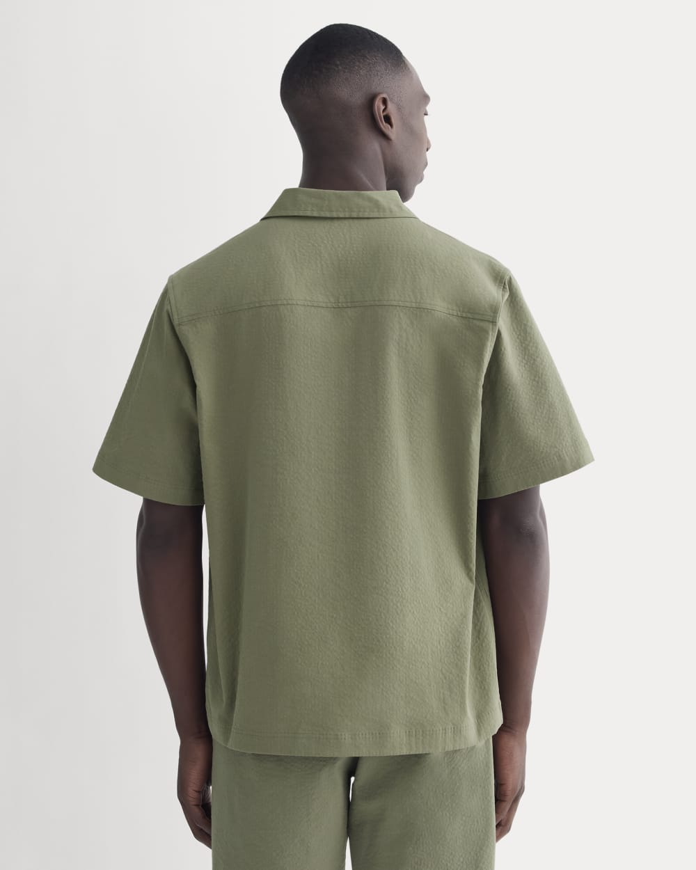 The Seersucker Resort Shirt | Lichen Green – Everlane