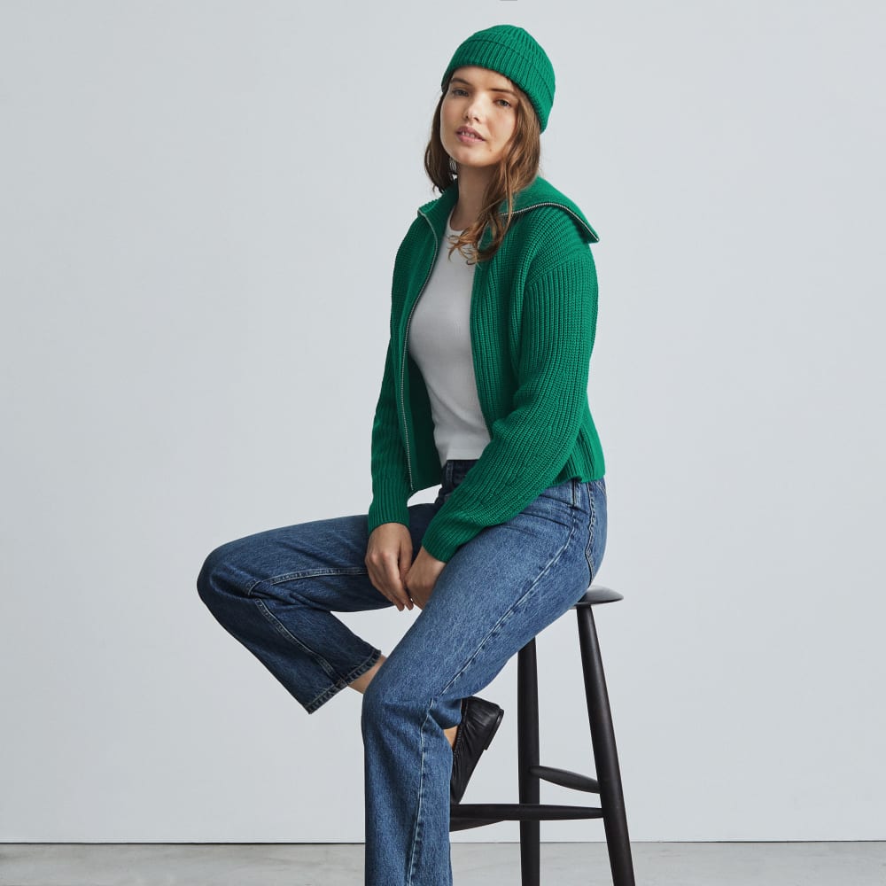 womens-chunky-cardigan-ultramarine-green