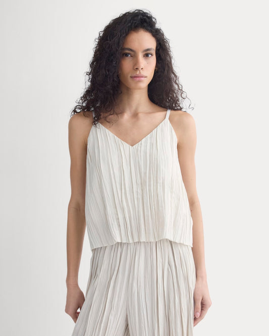 womens-crinkle-trapeze-tank-birch | primary