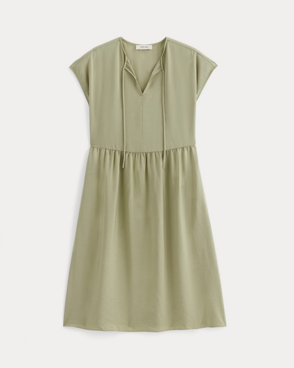 The Midi Dress in SoftLuxe | Eucalyptus Everlane The Midi Dress in SoftLuxe | Eucalyptus Everlane