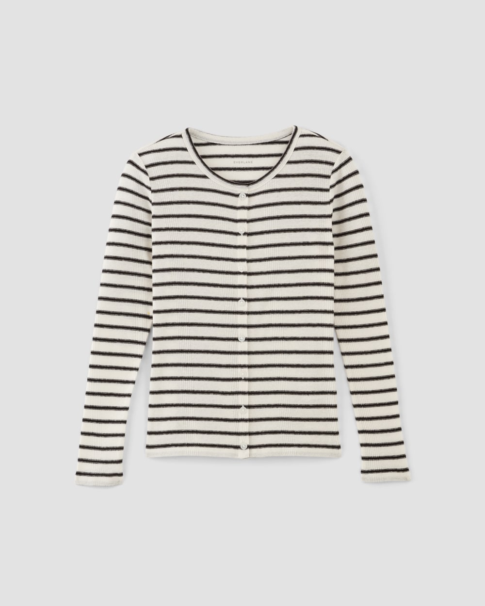womens-vintage-rib-cardigan-bone-black | alt