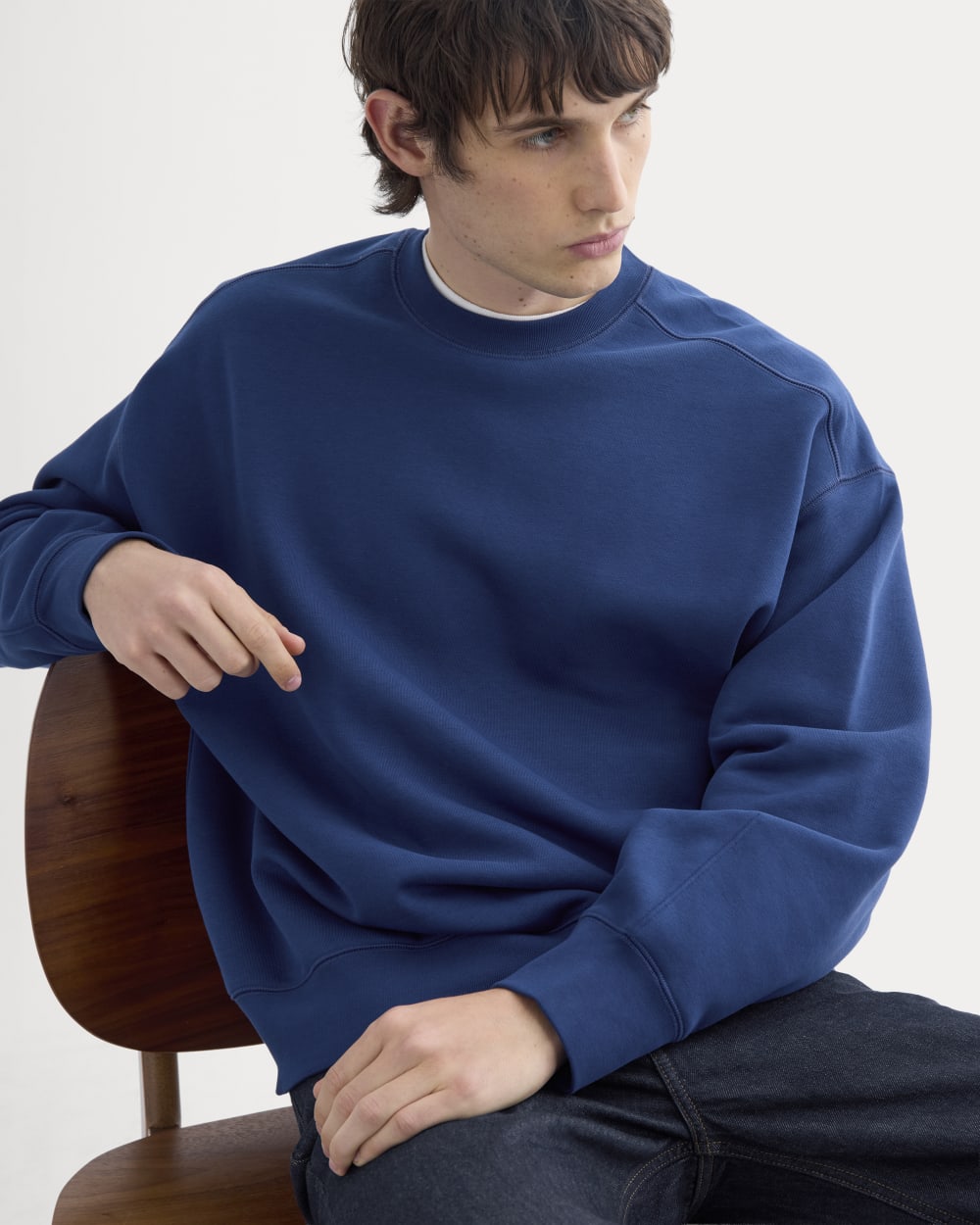 Luxe Fleece Crew Pullover