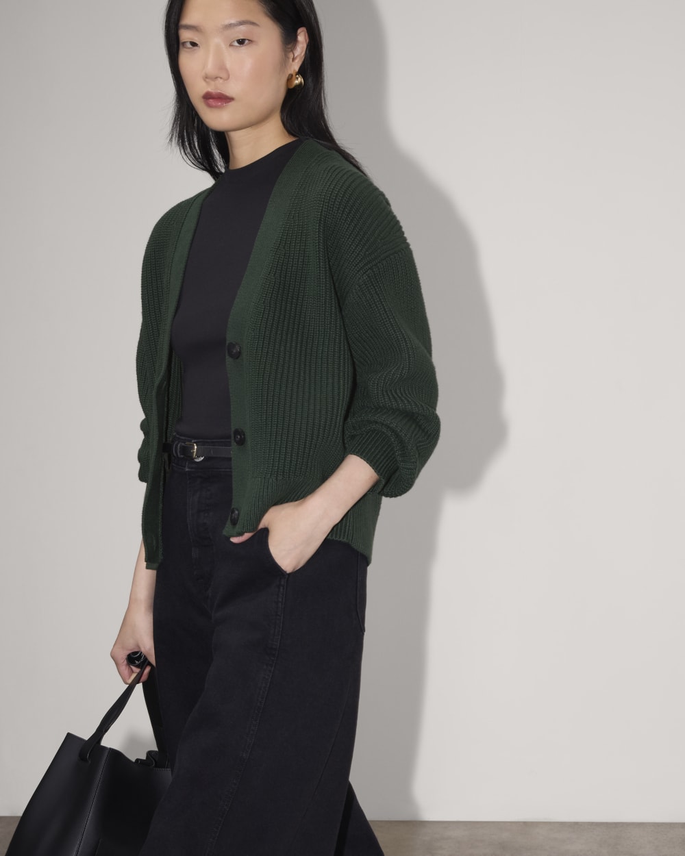 The Boxy Cardigan in Everyday Cotton | Scarab – Everlane