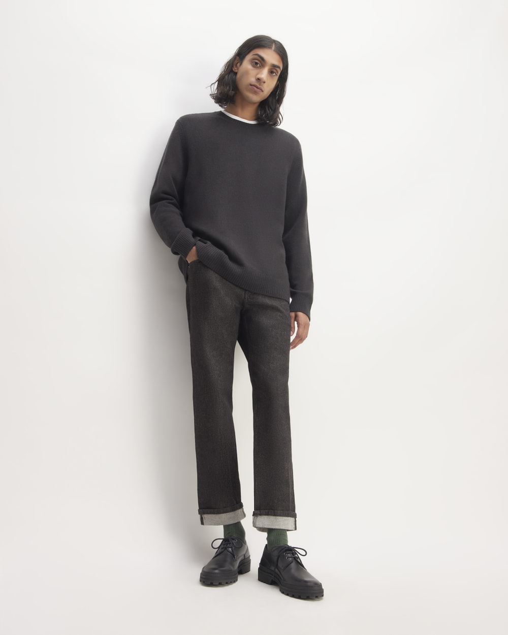 mens-selvedge-straight-fit-jean-black-rinse | primary