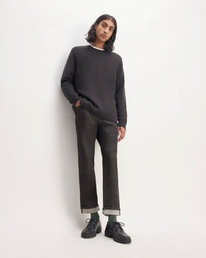 The Selvedge Straight Fit Jean | Black Rinse