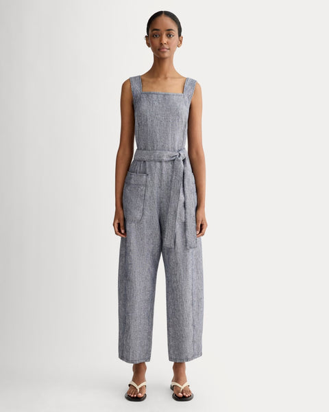 The Utility Coverall in Linen | Navy Chambray – Everlane