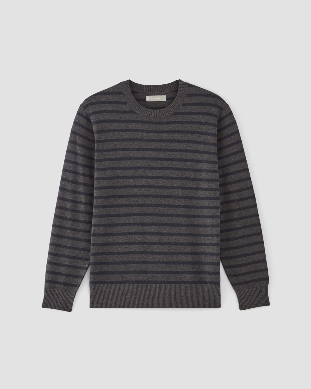 mens-no-sweat-cotton-sweater-heathered-midnight-ash | alt