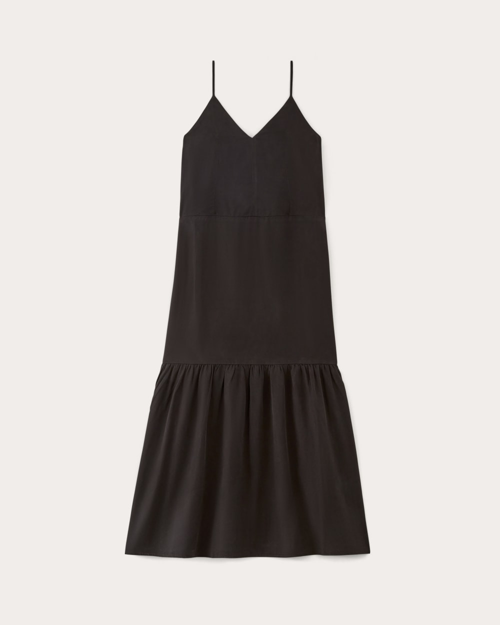 womens-tencel-butterlite-tiered-dress-black | alt