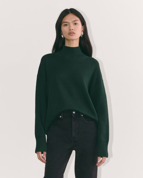 A.PRESSE everyone turtle neck sweater Black Turtle Neck