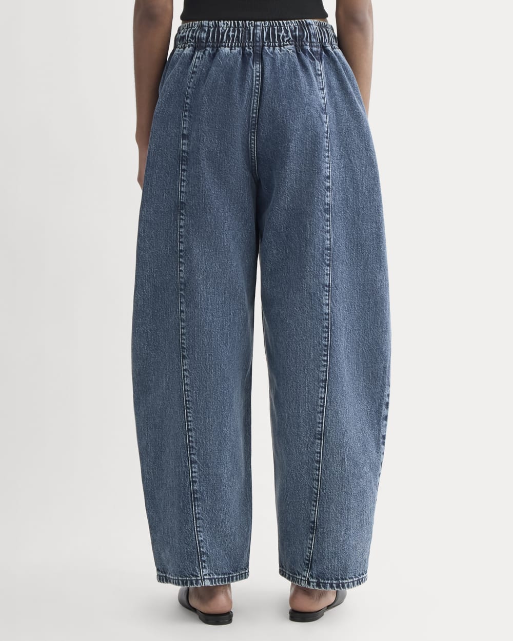 The Drawstring Baggy Jean | Mid Indigo – Everlane