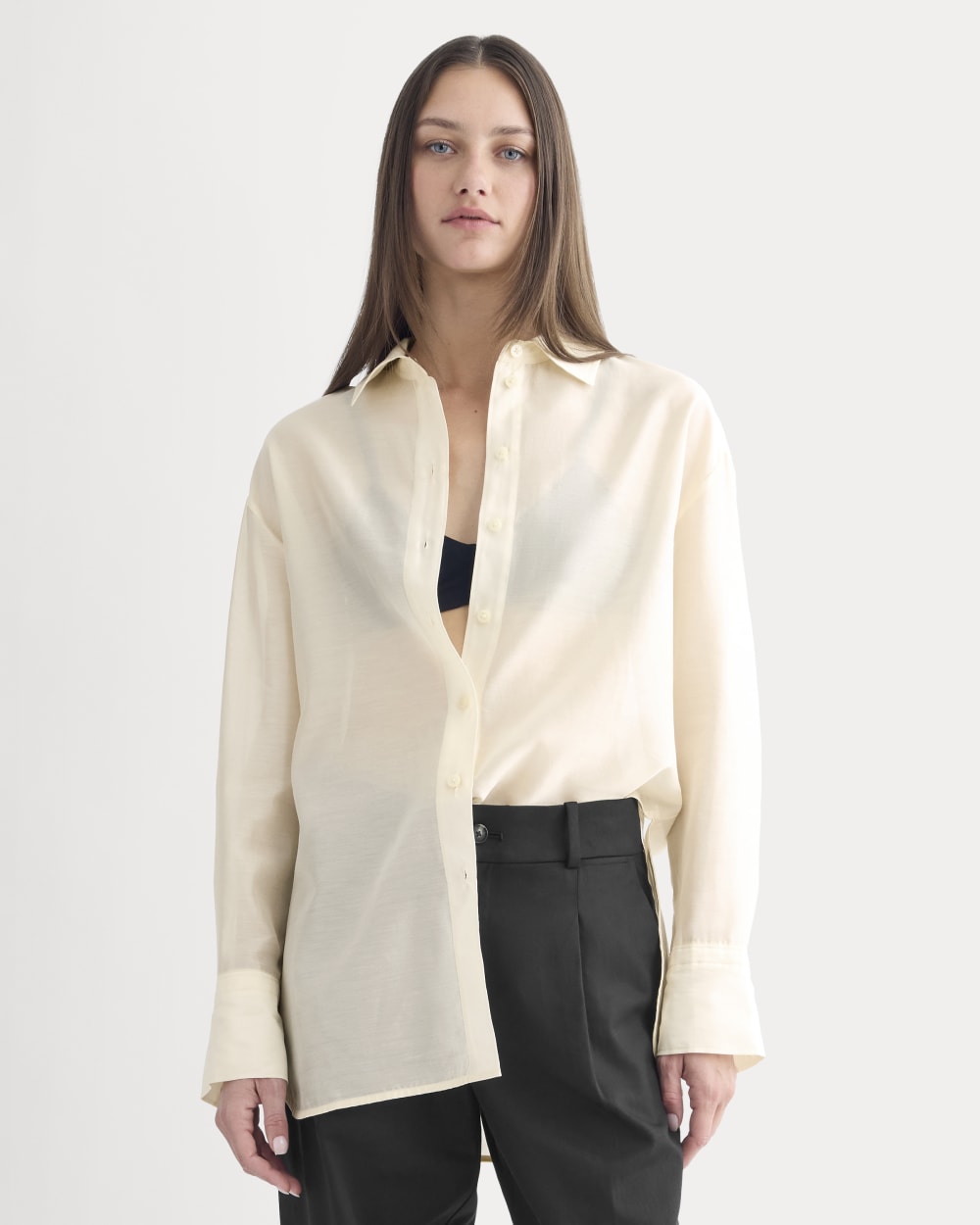 womens-oversized-shirt-silk-organza-parchment | primary