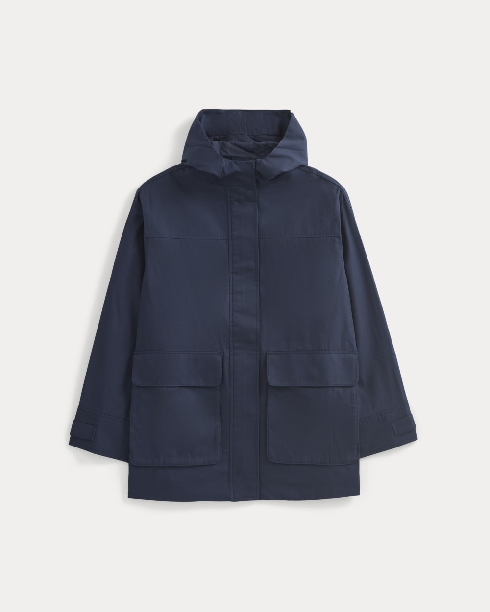 womens-hooded-field-jacket-navy | alt