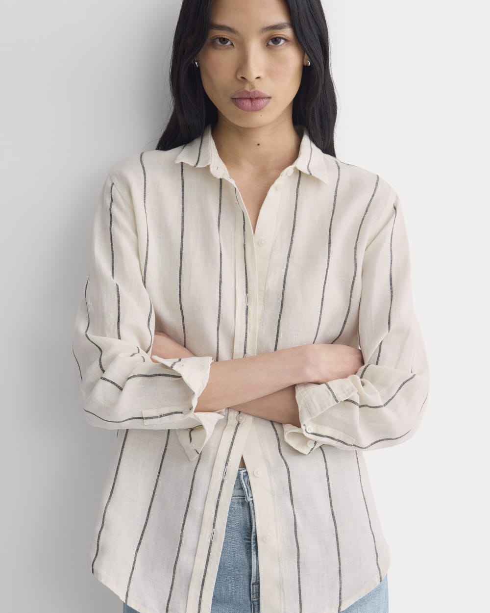 womens-relaxed-linen-shirt-bone-stripe