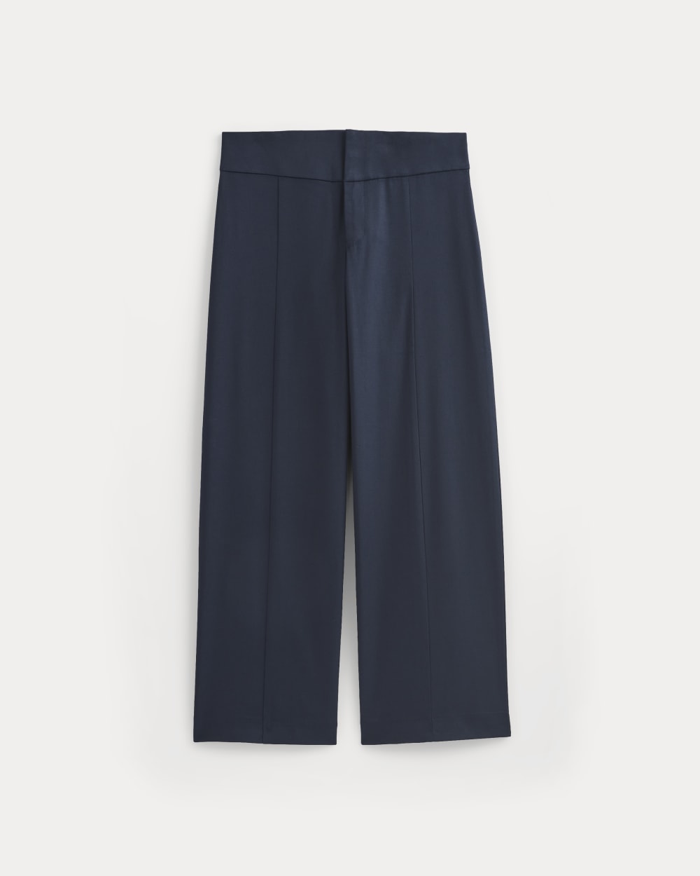 womens-tailored-drape-seam-pant-navy | alt