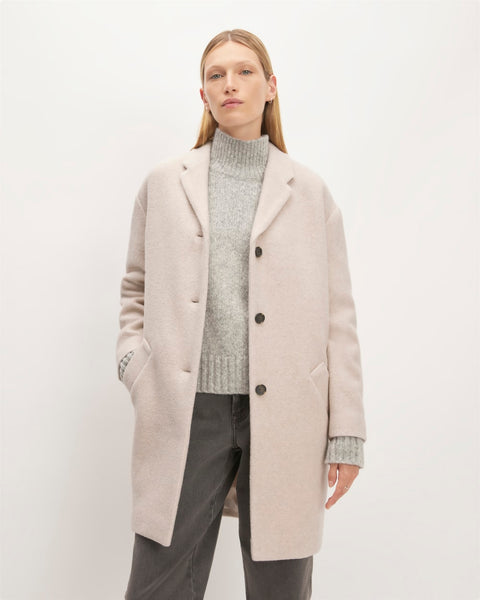 The Italian ReWool® Cocoon Coat | Oat – Everlane