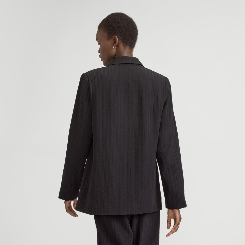 womens-drapey-city-stripe-blazer-black