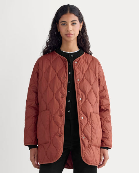The Quilted Liner | Merlot – Everlane