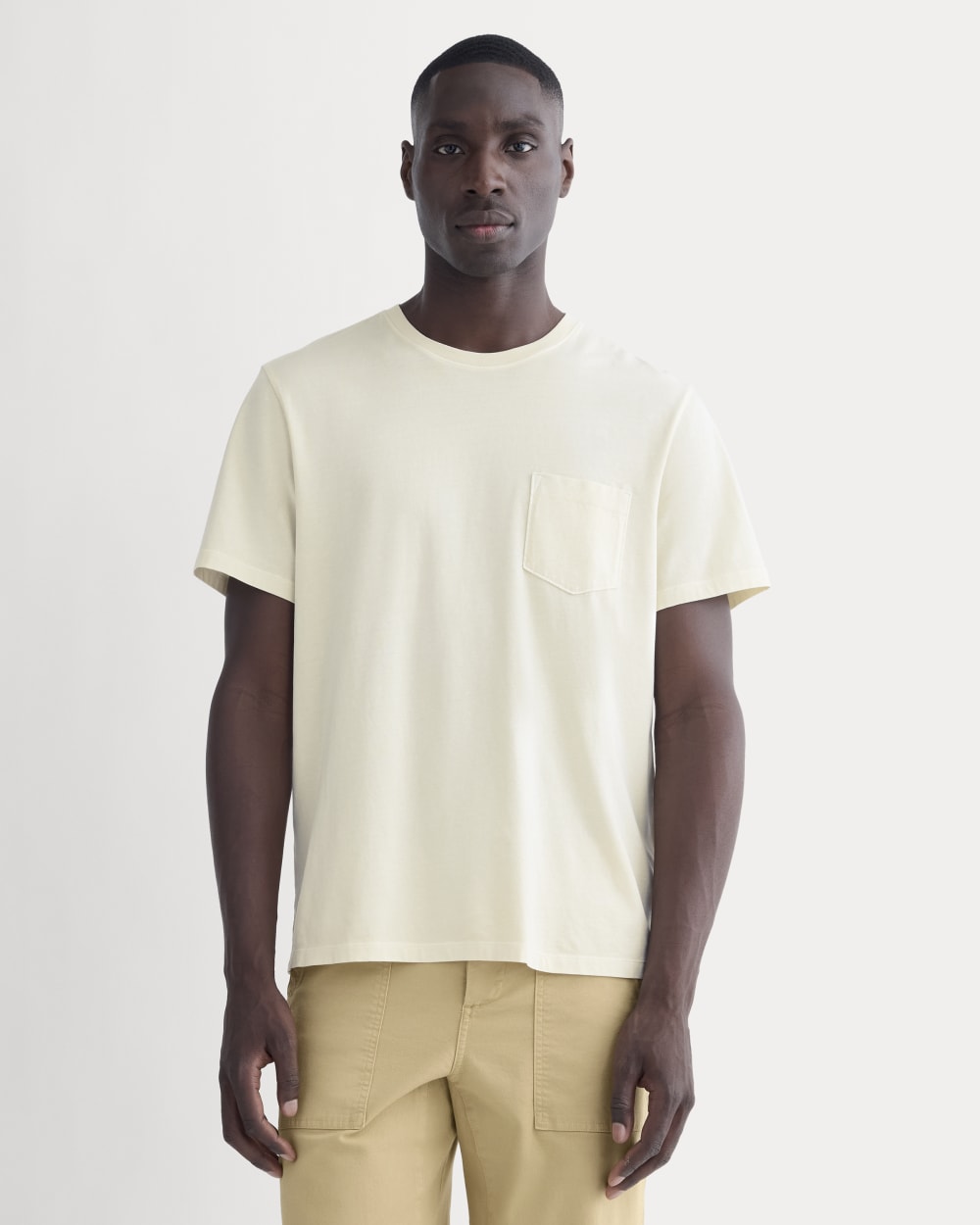 The Essential Organic Garment-Dyed Crew