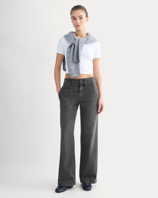 womens-the-mid-rise-trouser-jean-black | primary