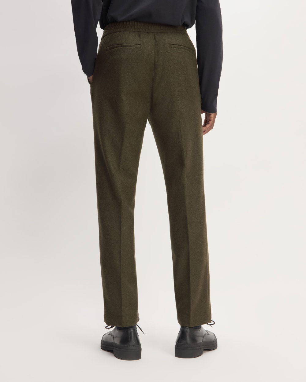 The Wool Flannel Pant | Dark Green Everlane The Wool Flannel Pant | Dark Green Everlane