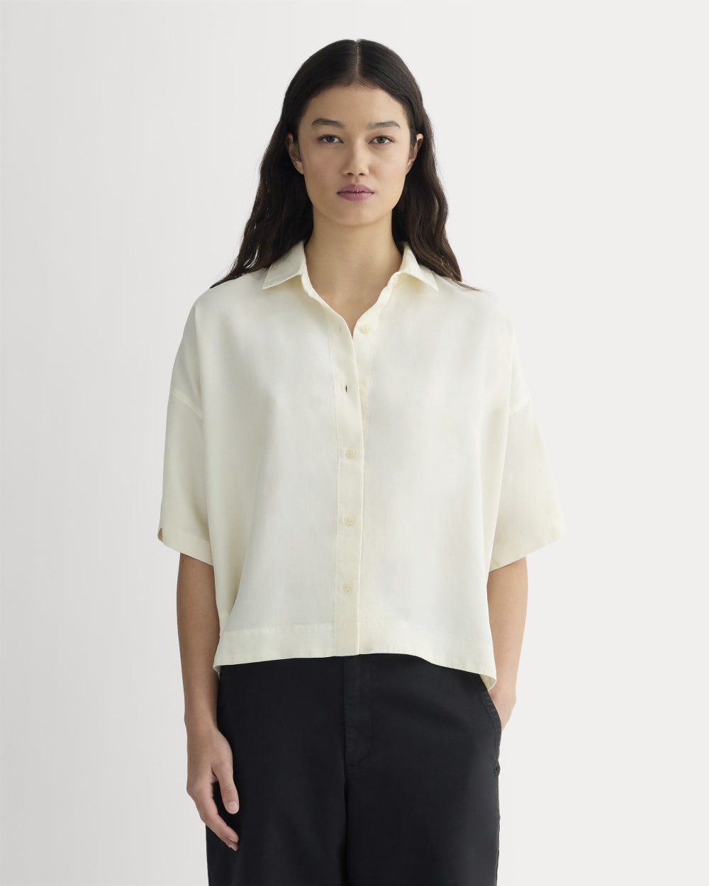 The Short-Sleeve Square Shirt in Butterlite