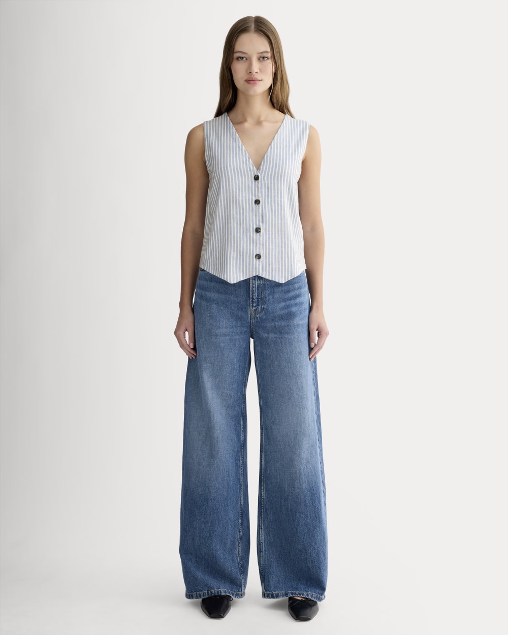 womens-vest-stretch-linen-bluebell-bone