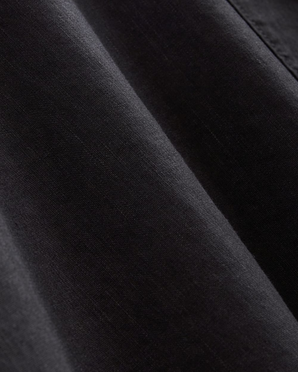 The Seamed Dress in Stretch Linen | Black Everlane The Seamed Dress in Stretch Linen | Black Everlane