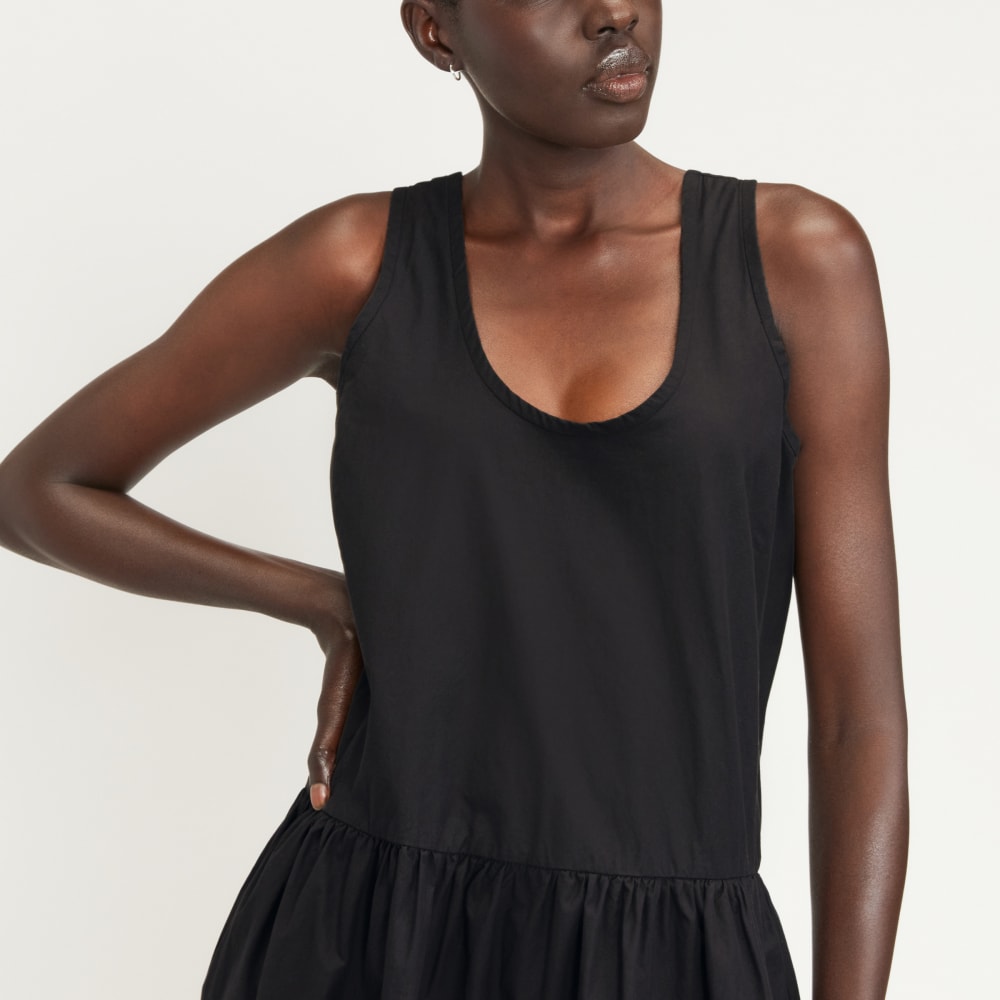 The Poplin Summer Dress | Black  Everlane