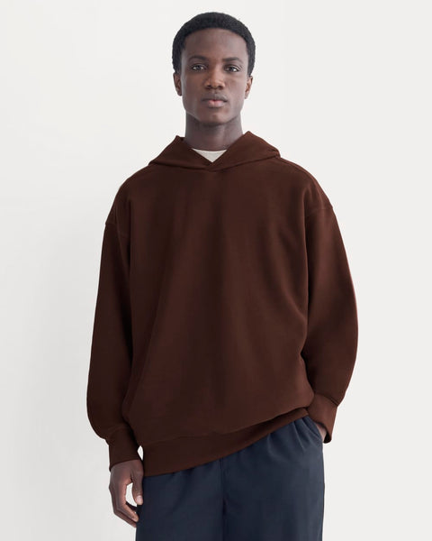 【ダークブラウン（20）】3WAY LAYERD HOODIE Signature Fleece Hoodie - Woodland Brown