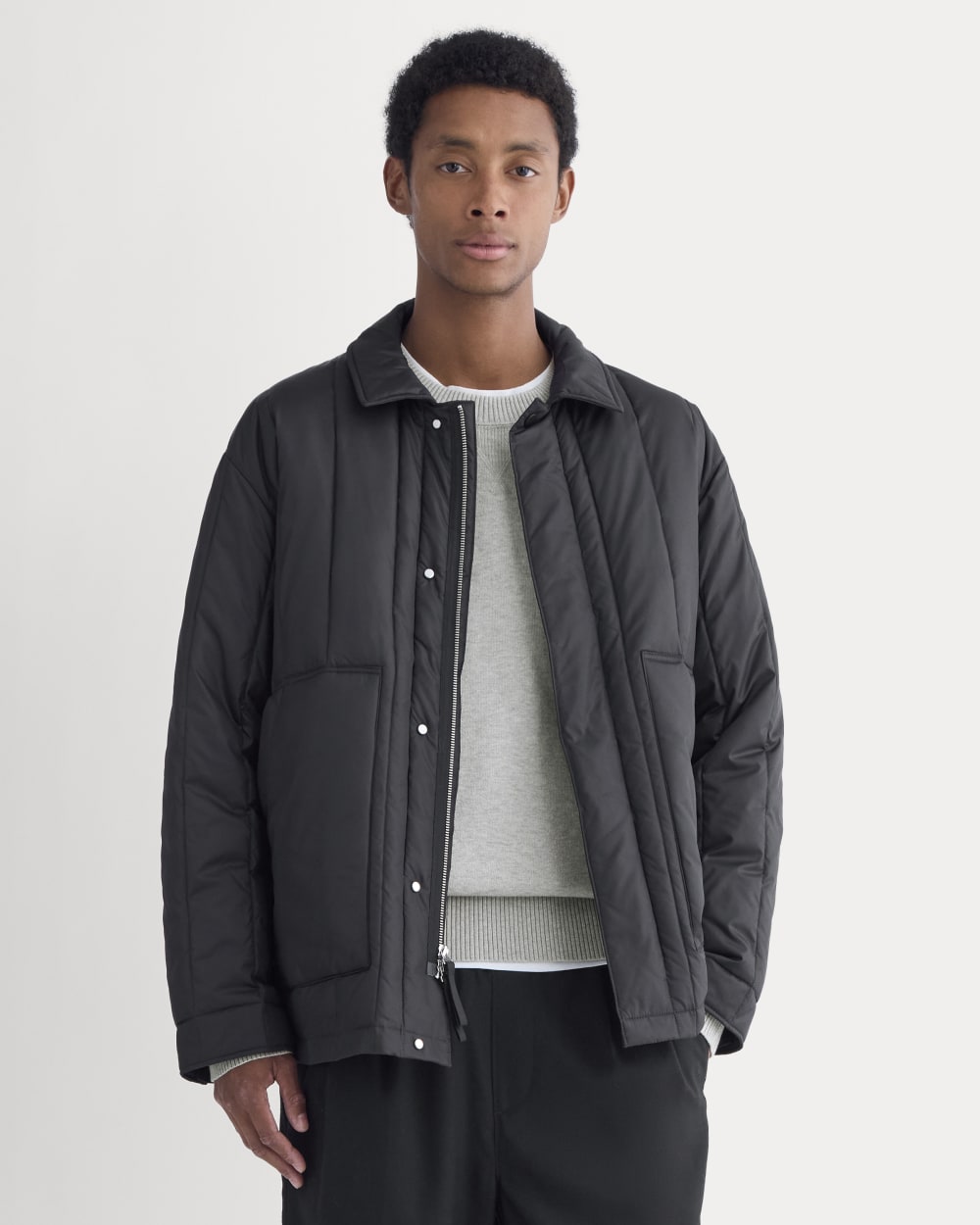 ReNew Vertical-Quilted Jacket