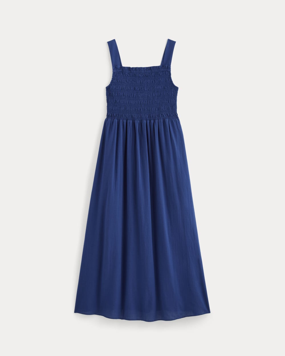smock dress blue The Gauze Smock Dress