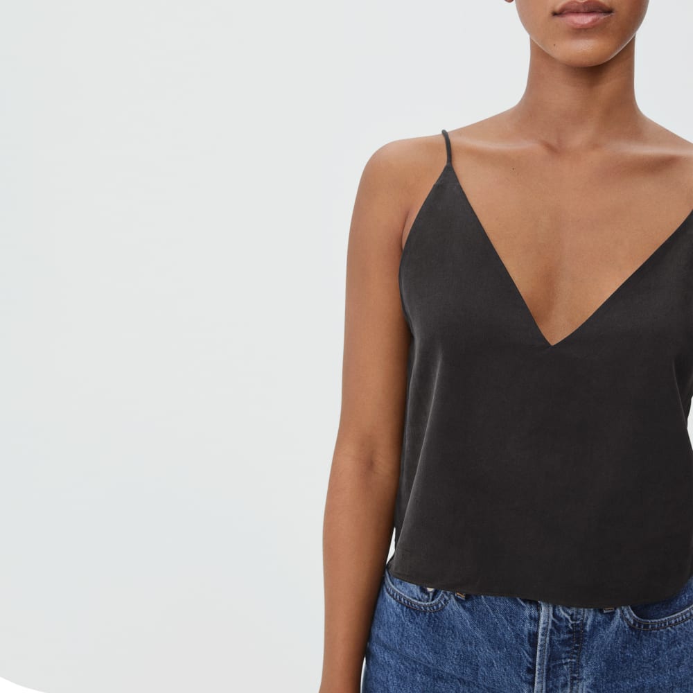 womens-washable-silk-cropped-cami-black