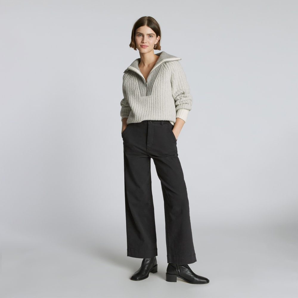 womens-luxe-teddy-ovr-half-zip-sweater-canvas-tan-heather-grey